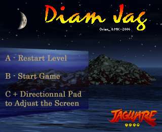 Diamjag intro screenshot